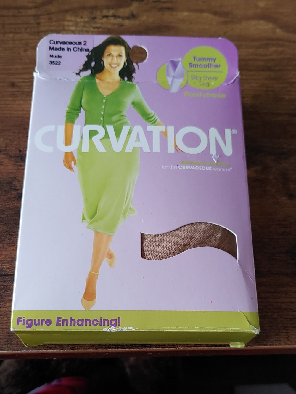 NWT Curvation Sz 2 Nude Color Figure Enhancing Pantthose